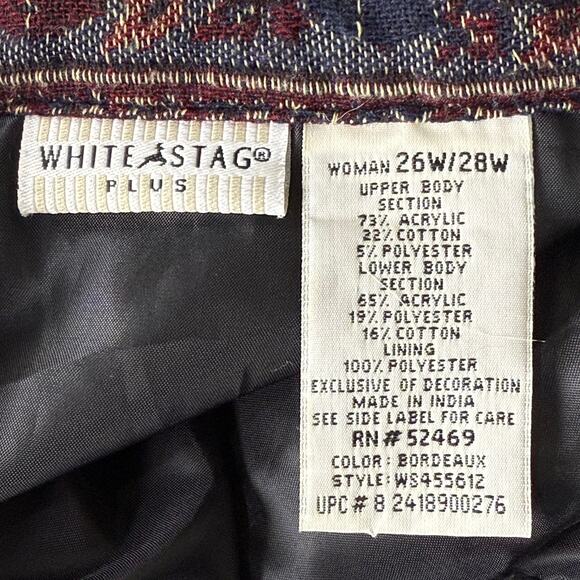 Vintage Beaded Paisley Floral Tapestry Jacket Whimsigoth Fairy Grunge Witchy 4X - Picture 7 of 9